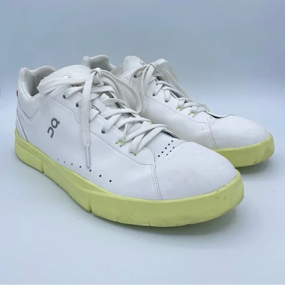 On Running The Roger Advantage Sneaker 11 White/Hay - Picture 2 of 16